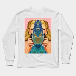 Hazard - Surreal/Collage Art Long Sleeve T-Shirt